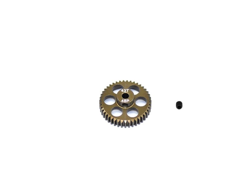PINION GEAR  48P 43T 7075 HARD
