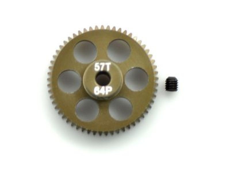 PINION GEAR  64P 57T 7075 HARD