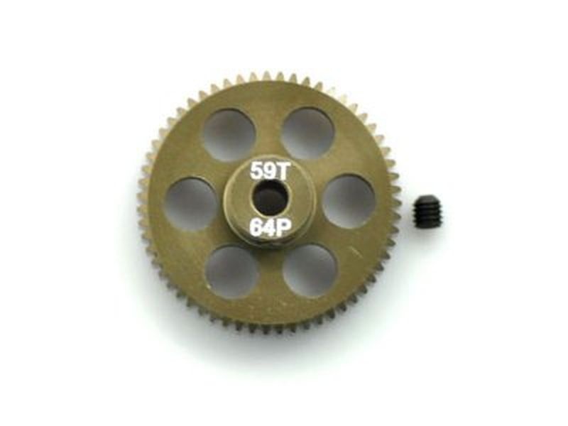 PINION GEAR  64P 59T 7075 HARD