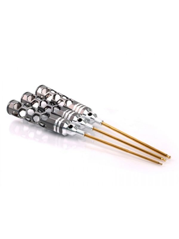 BALL DRIVER HEX WRENCH SET 2.0 2.5&3.0X120 (3) Honeycomb
