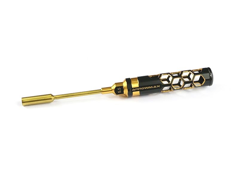 Nut Driver 5.5 X 100mm Black Golden
