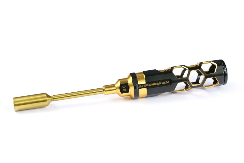 Nut Driver 8.0 X 100mm Black Golden