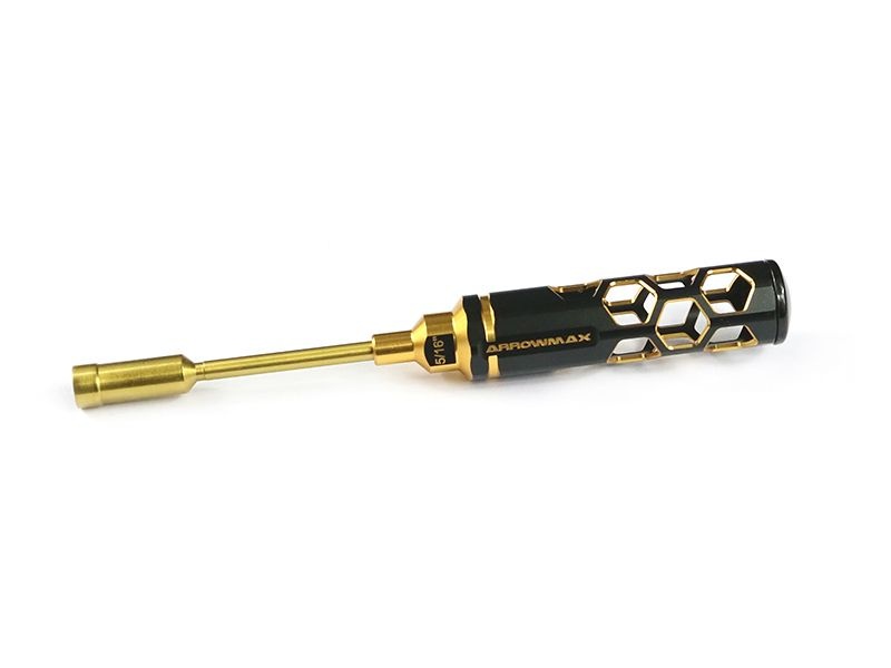 Nut Driver 5/16 (7.94mm) X 100mm Black Golden
