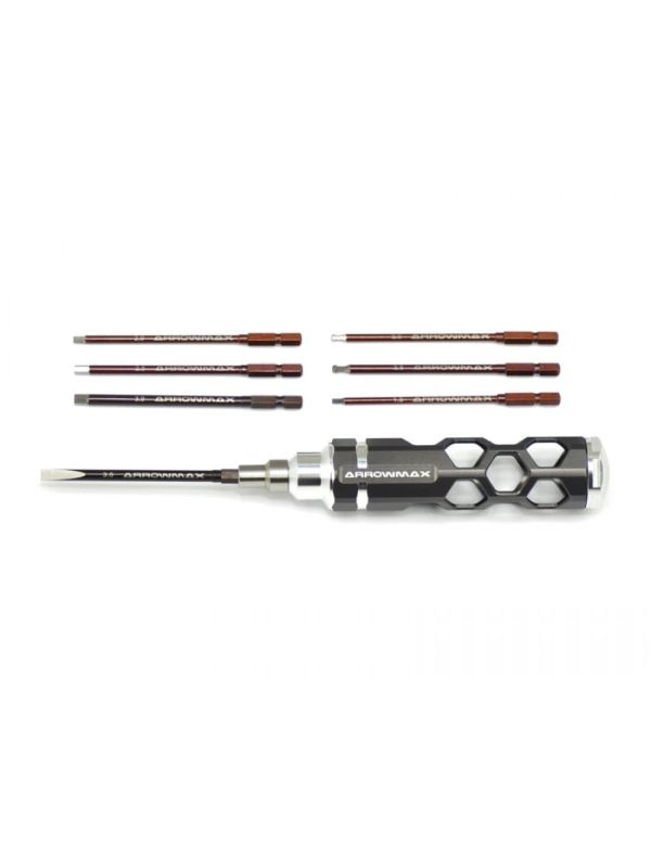 COMBO QUICK DRIVE TIP CADDY SET - METRIC - 7 PCS Honeycomb