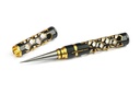 Small Reamer With End Cap For Lexan Body Black Golden