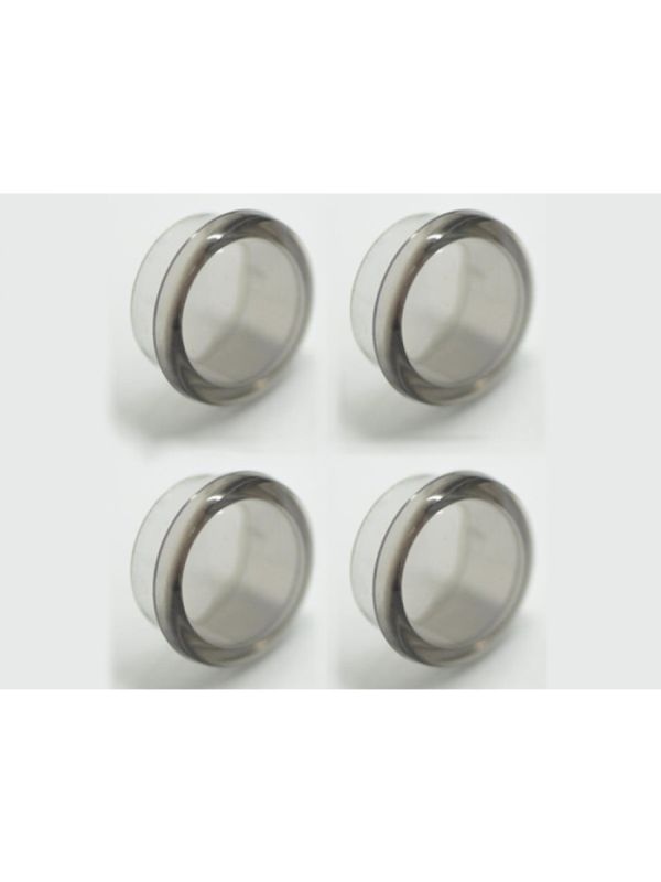 18MM LEXAN END CAP FOR Honeycomb TOOL - Gray (4)