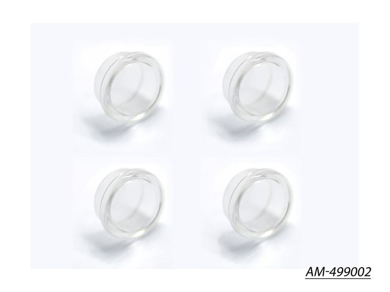 18MM Lexan End Cap For Honeycomb Tool -Transparent (4)
