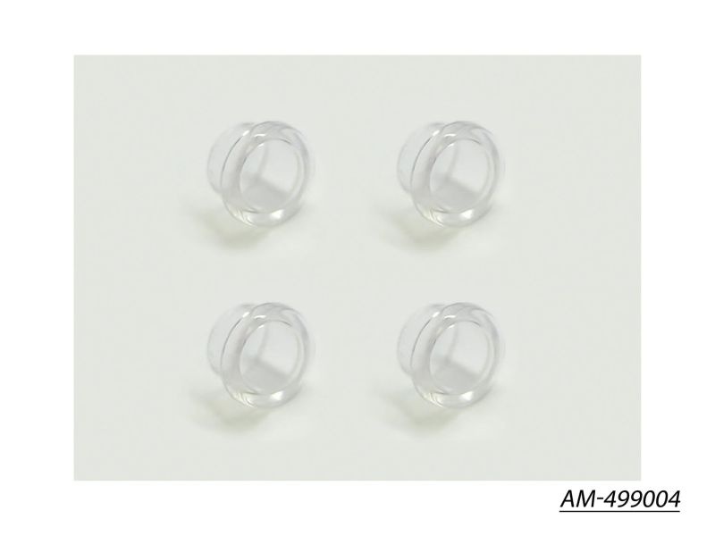 14MM Lexan End Cap For Honeycomb Tool-Transparent (4)