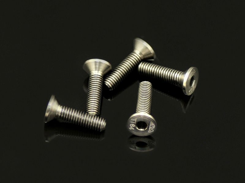 64 Titanium Screw allen countersunk M3x12 (5)