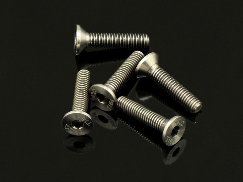 64 Titanium Screw allen countersunk M3x14 (5)