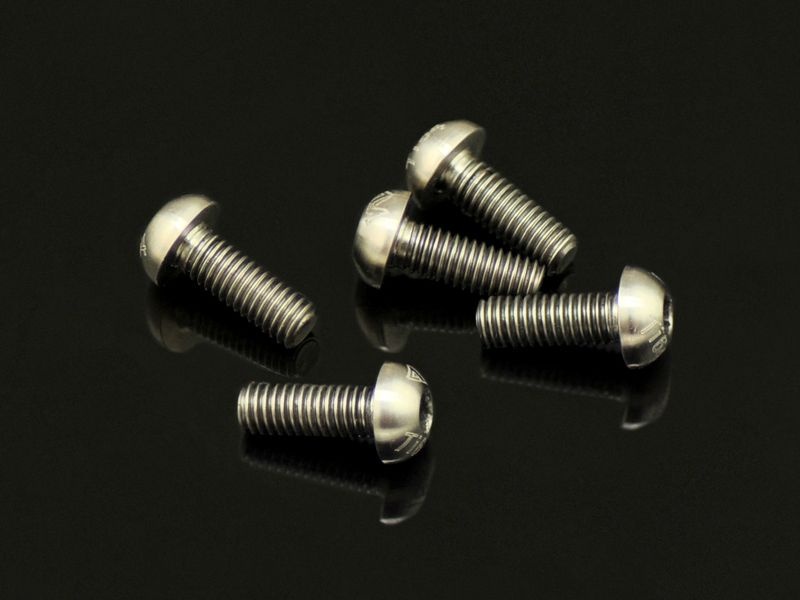64 Titanium Screw allen round head M3x8 (5)