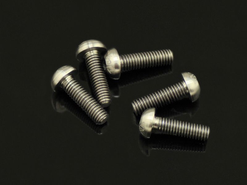 64 Titanium Screw allen round head M3x10 (5)