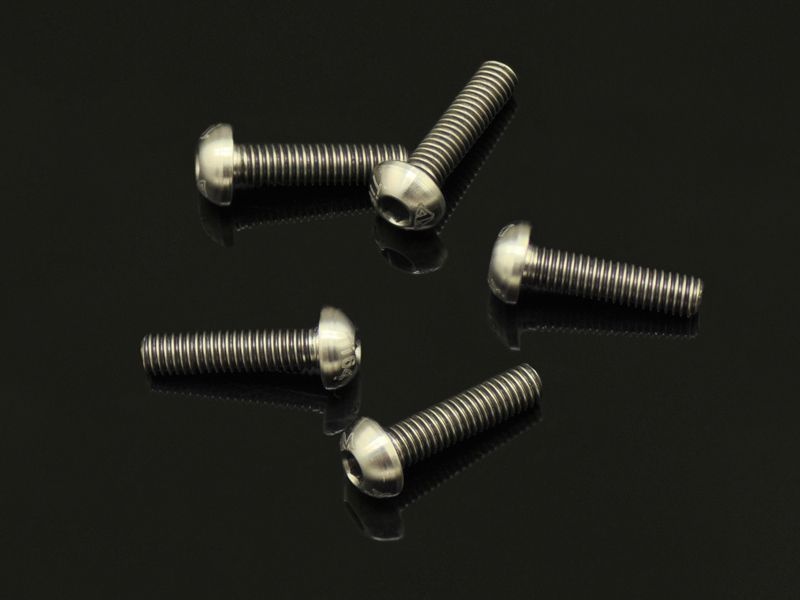 64 Titanium Screw allen round head M3x12 (5)