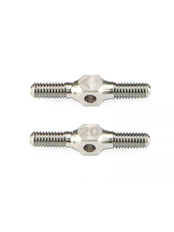 64 Titanium Turnbuckle 3mm X 20mm  (2)
