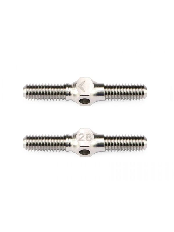 64 Titanium Turnbuckle 4mm X 28mm (1-1/8)  (2)