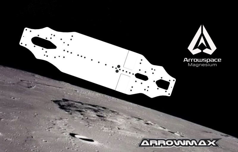 Yokomo BD9 Chssis Arrowspace Alu Stiff