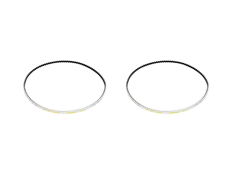 AM Medius Belt S3M 348MM Rubber White (2)