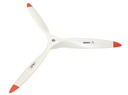 Fiala 3-Blatt 26x8 Verbrenner Holzpropeller - weiss