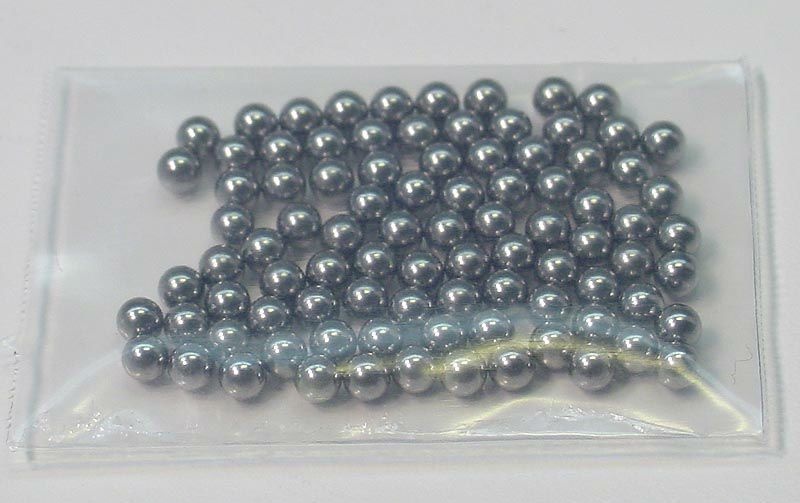 Diffkugeln für Zahnrad 1/8 (100)