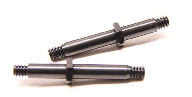 Stahl-Achserl-Set mit Gewinde