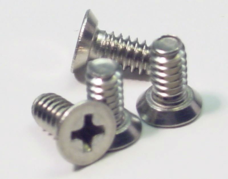 1/4 x 4-40 Senkschraube (4)