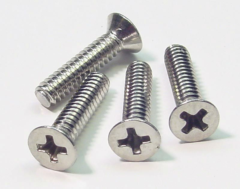 1/4 x 4-40 Senk-Kreuzschraube