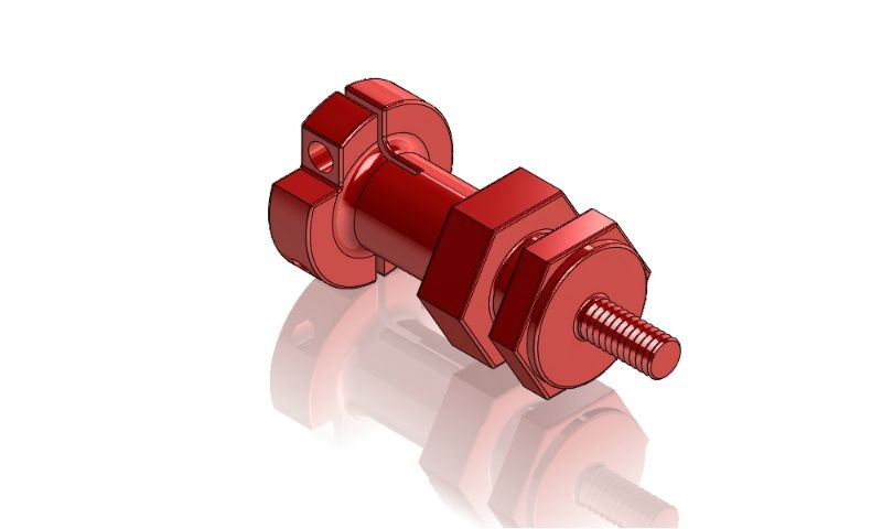 F1 Left Clamp Hub