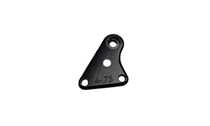 4 -.75 Caster/Camber Platte-nur rechts