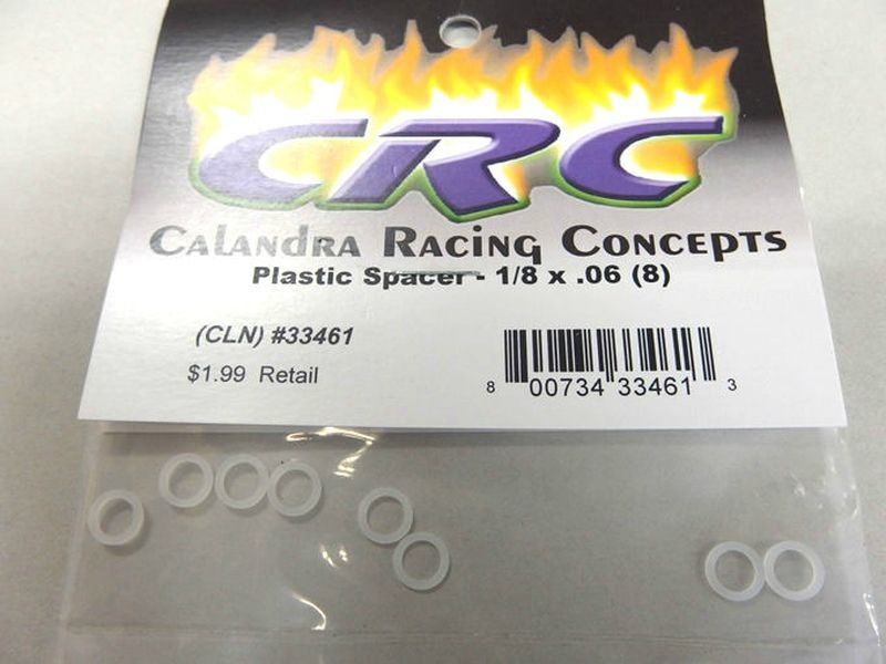 Plastic Spacer - 1/8 x .06 (8)
