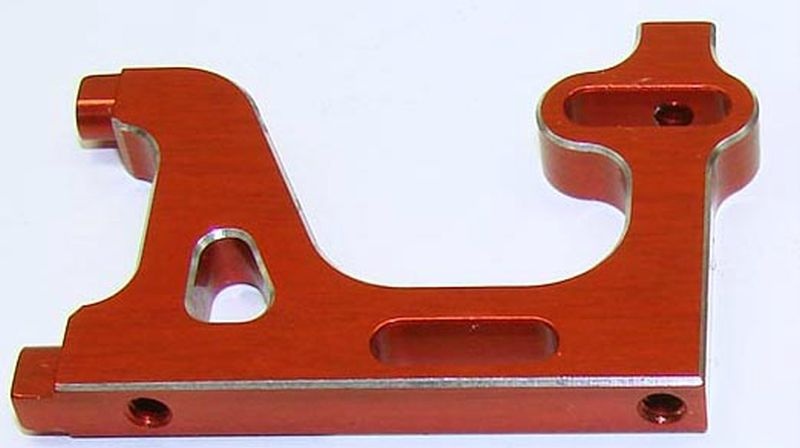 LCG Motor Platte Alu rot