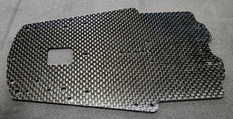 Carbon Fiber Chassis 2.5mm CK25AR