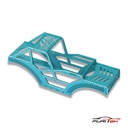 RAPTOR ALU FRAME KIT FOR SCX24 CRAWLERS - BLUE AQUA