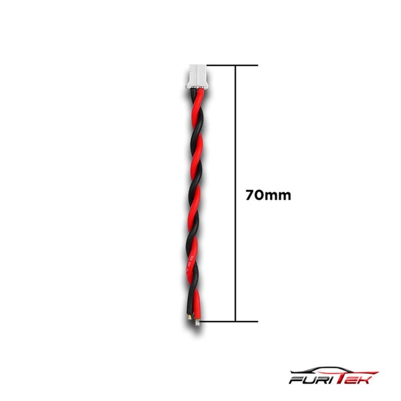 high quality Female 2-pin Jst-ph 70mm