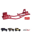 AKASHI ALU FRAME FOR KYOSHO 4X4 CRAWLERS - (RED)