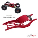 SCYTHE V2 ALU FRAME KIT FOR SCX24 CRAWLERS - Red