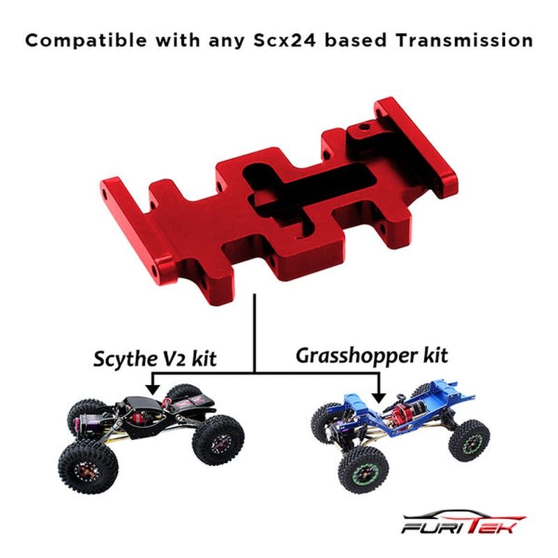 LCG ALU Skid plate - Red