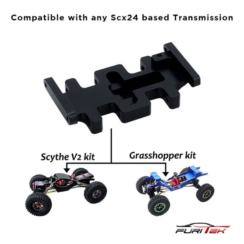 LCG ALU Skid plate - Black