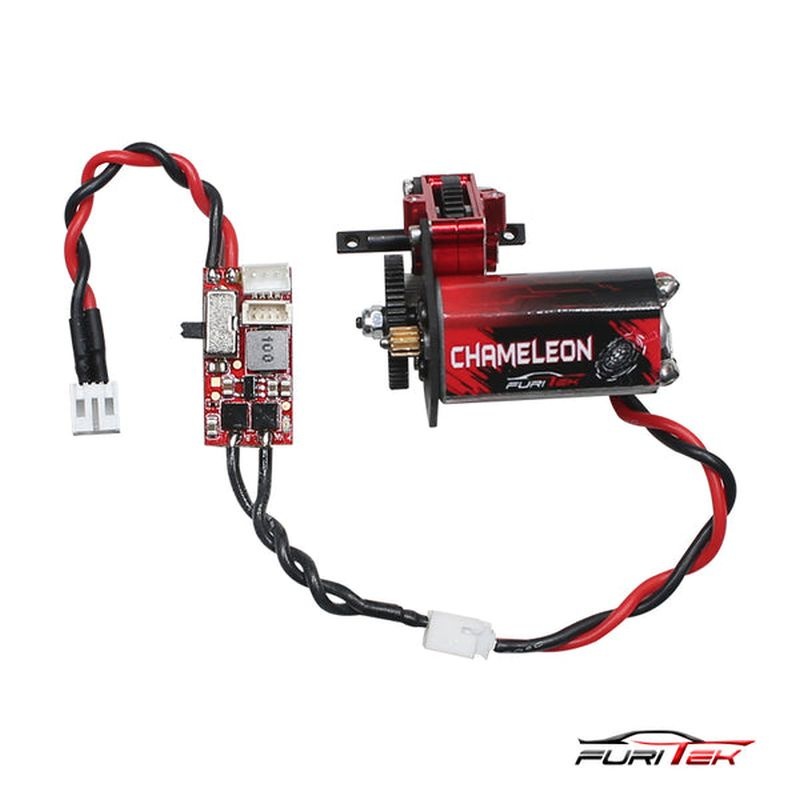 Brushed Ultimate full assembly gearbox, chameleon motor +Igu