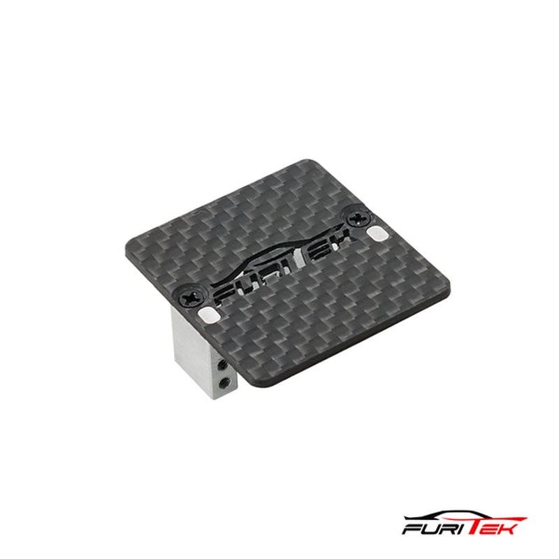 Servo-Halter / Radioplatte Carbon