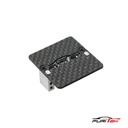 Servo-Halter / Radioplatte Carbon