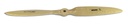 Fiala 2-Blatt 15x6 Elektro Holzpropeller - natur