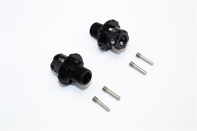Aluminium Hex-Adapter 13mm schwarz