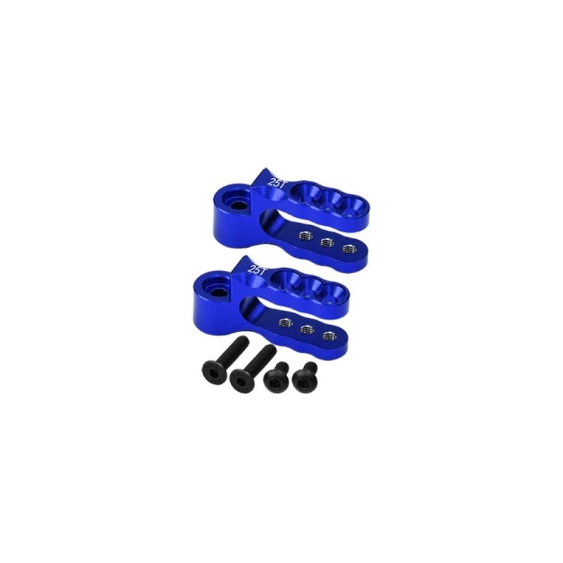 Aluminium Servohalter blau
