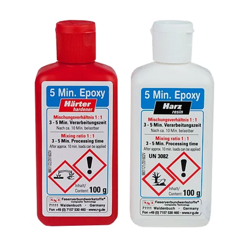 ROBBE RO-POXY 5 Minuten Epoxydharzkleber 200g je 100g Harz+Härter
