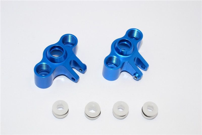 Aluminium Achsschenkel eloxiert v/h blau
