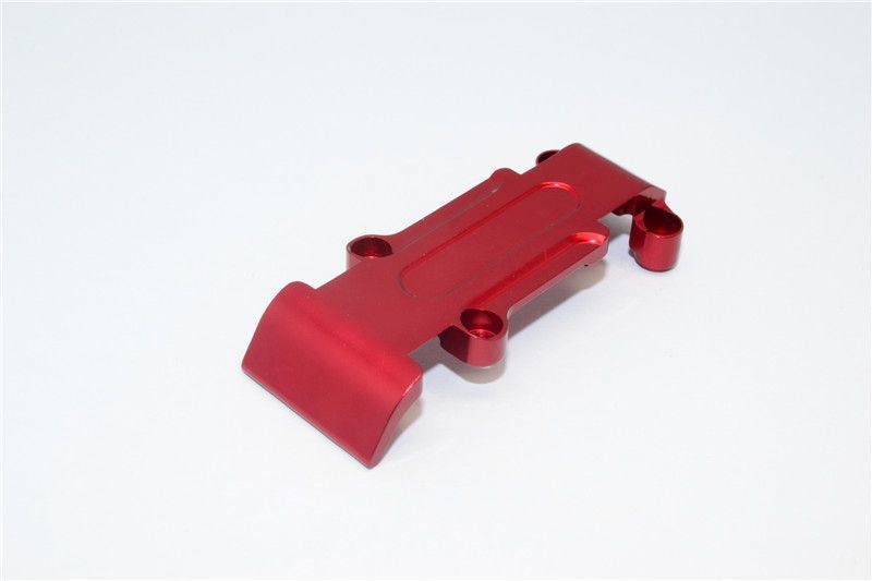Aluminium Unterbodenplatte eloxiert hinten rot