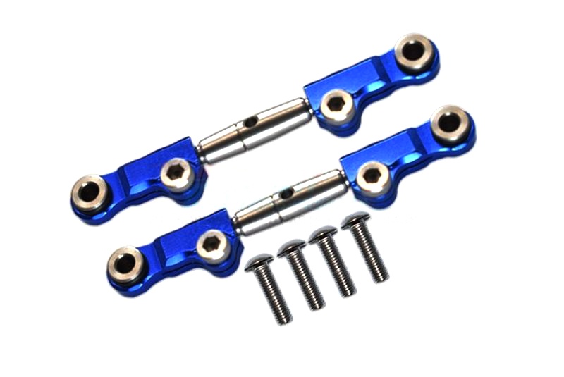 ALUMINUM+STAINLESS STEEL FRONT UPPER ARM TIE ROD -6PC SET