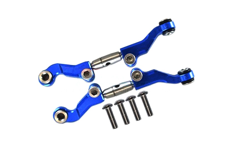 ALUMINUM+STAINLESS STEEL ADJUSTABLE FRONT STEERING TIE ROD -