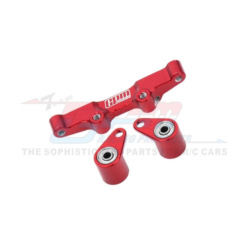 Lenkhebel Aluminium hinten rot