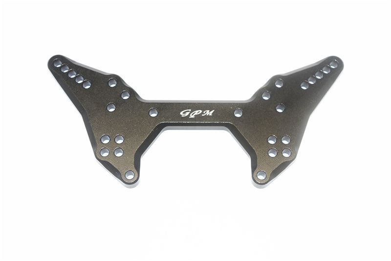 Aluminium Dämpfersteher hinten schwarz